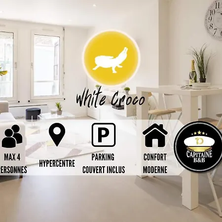 Apartment White Croco - Confort &